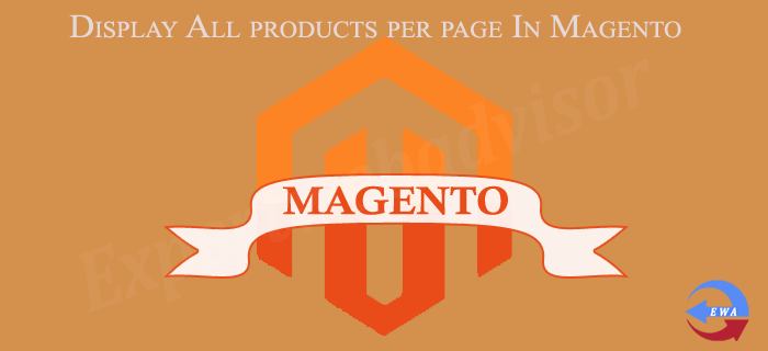 Display All products per page In Magento
