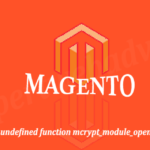 Fatal error call to undefined function mcrypt_module_open() in Magento