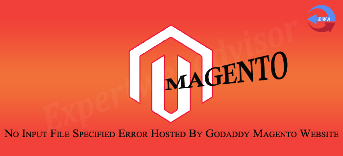 No Input File Specified Error Hosted By Godaddy Magento Website