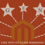 Create new admin user with full/less permission In Magento