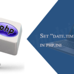 Set “date.timezone” option in php.ini