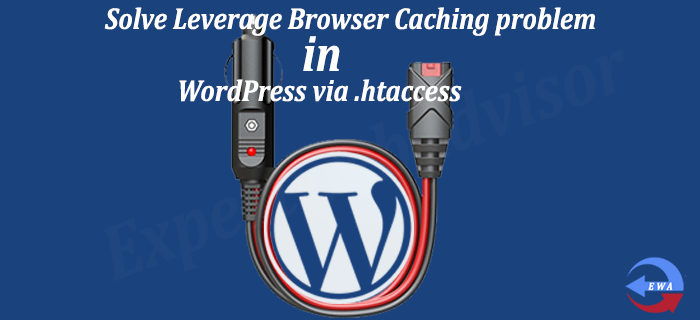 Solve Leverage Browser Caching problem in WordPress via .htaccess