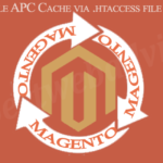 How to disable APC Cache via .htaccess file in Magento