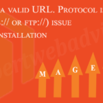 Please enter a valid URL. Protocol is required (http://, https:// or ftp://) issue in Magento Installation