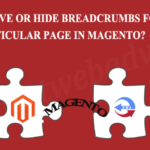 How to remove or hide breadcrumbs for CMS pages or for a particular page in Magento?