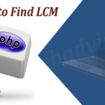PHP Program to Find Least Common Multiple(LCM)