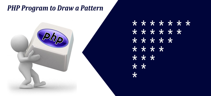 PHP Program to  Draw a Pattern